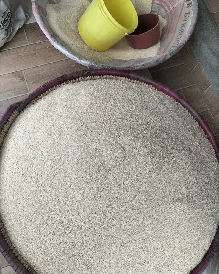 Garri Ijebu (Cassava flakes)